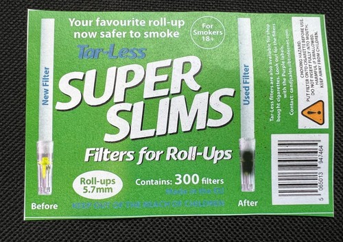 Tar less 600 cigarette filter - tar-less,